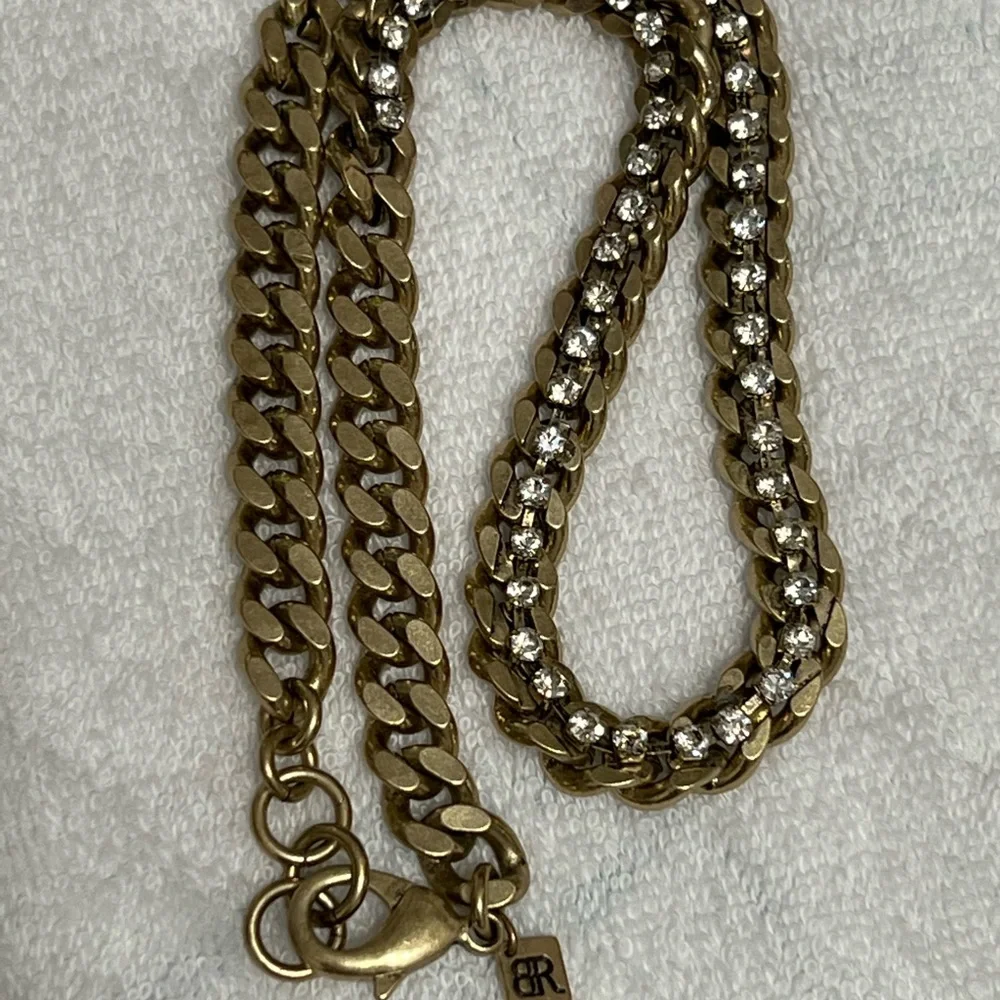 Goldish chunky necklace - Picture 3 of 5